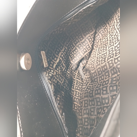 Bally vintge black Shoulder Bag *Unique - Picture 5 of 6